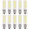 WULUN 10er Pack 7W E14 LED lampadina, lampadina E14, 7W 650LM, bianco freddo 6000K, 360 °lampada frigorifero ad angolo di fascio/macchina da cucire lampadalampada da tavolo