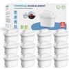 WaterJingYi Cartucce Filtro Dell'acqua Compatibili con Brita Marella Bollitore,Ricambio per Brita Maxtra+ Plus, Maxtra Pro All-in-1 Filtro (12)