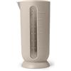 BLIMPLUS Blim Plus - Caraffa Graduata QB M Moka Grey 750ml - Misuratore Liquidi Beccuccio Salvagoccia - Made in Italy