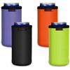 KENOBEE 4x Raffredda Can standard da 16 oz (500 ml), Can Cooler Sleeve in morbido neoprene isolato, riutilizzabili, antiscivolo, per bevande fredde, birra, soda (500 ml, 4 colori)