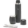 BALIBETOV 750 ml Set Yerba Mate Completo - Tazza Mate da 236 ml, Thermal Flask, Bombillas e Spazzola - Isolamento Sottovuoto a Doppia Parete - Senza BPA - Facile da Pulire