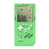 CZT nuova console di gioco in mattoni a grande schermo 9999 in 1 serbatoio / corsa / tiro / Whac-A-Mole / gioco tascabile puzzle per il tempo libero difficoltà e velocità regolabili (Verde)