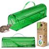 RatzFatz Trappola per Topi, RatzFatz Premium Trappola per Ratti Grandi, No Kill, Sicura Cattura Roditori, Umana Cattura Live e di Uscita Roditore Non Uccidere Topi