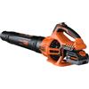 DOVAMAN LE40 Soffiatore a Batteria, Flusso d'Aria Potente 744 m³/h, 2 Velocità, Leggero e Portatile, Batteria 20V 4.0Ah con Caricatore Rapido, Soffiatore per Giardino, Prato, Terrazza e Garage