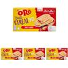 ORO SAIWA Vitasnella Biscotti Cereal Yo Frutti Rossi, 253g (Confezione da 4)