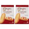 Mulino Bianco Crostini Granetti Classici, Snack Salato per la Merenda - 280 g (Confezione da 2)