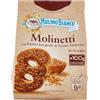 Mulino Bianco Biscotti Frollini Molinetti con Farina Integrale di Grano Saraceno, Colazione Ricca di Gusto, 800 g (Confezione da 3)