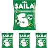 Saila - Confetti Alla Menta Piemontese, Confettini Teneri Senza Glutine, Incartati Singolarmente - 100 G (Confezione da 4)