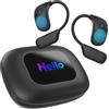 ZUSKYZU AI Language Translator Earbuds, dispositivo di traduzione 3 in 1, supporta 144 lingue e accenti, traduzione in tempo reale con 8 pacchetti linguistici offline, perfetto per viaggi, affari e