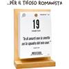 IL CALENDARIO TOP Il calendario DEL TIFOSO ROMANISTA 2026| Un anno di Emozioni Ricordi e Aneddoti | Con Sostegno in Legno | In Confezione Regalo | cm 10x14 | Made in Italy