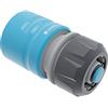 Cellfast Connettore rapido - Collegamento Passante SAFETOUCH cellPRO™ di 2 estremità di Tubo 1/2 - 5/8, Montaggio Facile, plastica ABS, 50-632