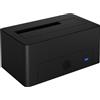 Icybox Docking Station HDD Icybox IB-1121-U3 USB 3.2 tipo A Nero [61003]