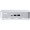 Asus Barebone Asus NUC 14 NUC14RVSU5000R0 U5-125H 4.5GHz Argento [90AR0051-M00010]
