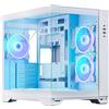 Chieftec Case Chieftec GM-30W-TG-OP Midi-Tower ATX Bianco [GM-30W-TG-OP]