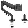 TRACER Supporto monitor Tracer Pivot Master per monitor doppio 13-32" max 9kg Nero [TRAUCH47659]