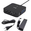 I-tec Docking station I-Tec C31TRIVIDPRO100W Usb-c 2x Hdmi fino a 3 monitor esterni 4K + PD 100W Nero [C31TRIVIDPRO100W]