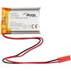 AKYGA Batteria 3,7 V 1000 mAh LP803040 ai polimeri di litio Akyga AKY0571 Li-Po PCM JST 2 poli, connettore 2,54 15 cm