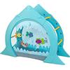 KidKraft Struttura per Arrampicata Shark Escape per Bambini, Giocattoli da Giardino in Legno, Parco Giochi Esterno, 20081