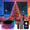 YAYZA! Luci Albero di Natale Smart 20m, 200 LED Luci Natalizie, 16M di Colori RGB, Controllo tramite App & Telecomando, per Interni ed Esterni IP44, Ideale per Albero di Natale, Feste e Decorazioni