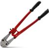 HOUSERAN Tagliabulloni 45 cm - Cesoia Potente per Bulloni, Catene, Lamiere - Tronchese per Ferro Professionale per Officina e Cantiere