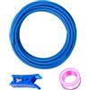 HAXIHA 20Metri Tubo Pneumatico per Aria Compressa blu 8mm Diametro Esterno5mm Diametro Interno,poliuretano PU tubo flessibile aria Kit,Aria Pneumatica Tubo Adatto Per il di vari Utensili Pneumatici