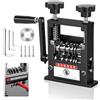 Bekasa Macchina Spellacavi Automatico Manuale Elettrico 2 Modalità, Spela Cavo Elettrico Manuale per Cavo da 3-17 mm, Bekasa Macchina Spelafili con 6 Canali e 5 Lame,per Il Riciclaggio dei Fili di Scarto