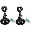 BEITESI Parentesi di posizionamento laser Staffa di fissaggio del modulo laser Staffa di posizionamento regolabile a 360 gradi 22 mm (22 mm-2-packs)