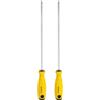 QUARKZMAN 2pz PH2 Cacciavite Phillips #2 14,4 Cacciaviti Magnetici 9,8 CR-V con Manico Ergonomico per Riparazioni Fai Da Te, Giallo