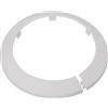 sourcing map Copri tubo, 110 mm PP plastica Bocchetta acqua tubo di scarico linea copertura bianca 2pcs