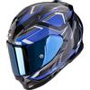 SCORPION Casco EXO-491 ZUMO Nero Blu SCORPION