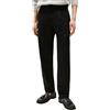 Tommy Hilfiger Uomo Pantaloni Chino Harlem Satin Relaxed Fit, Nero (Black), 40W/34L