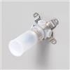 neoro corpo incasso per valvola di arresto in acciaio inox, con bypass (tubatura passante), BN0499XX, F; FC [Rubinetteria Bagno > Accessori di Montaggio per Rubinetteria Bagno]