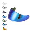 EvoParts Visiera CNS 1 Compatibile con Shoei Gt Air 1 Gt Air 2 Neotec 1 (no neotec 2 e 3 e Gt Air 3) (Blu)