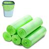 Tykmirr 100 sacchetti per rifiuti biologici resistenti agli strappi, per cucine e alimenti, 100% compostabili e biodegradabili, 30 litri