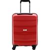 BIBA Valigia da Viaggio Unisex in Polipropilene, Bagaglio Grande Travel Carri G CR28, Manico Trolley, Chiusura con Cerniera, Colore Rosso