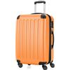 HAUPTSTADTKOFFER - Spree - Valigia Trolley rigido ABS TSA 4 ruote, 65 cm, 74 litres, Arancione