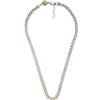 Diesel Collana Da Uomo In Acciaio, Lunghezza: 500-550 mm, Larghezza: 7 mm, Altezza: 2,95 mm Collana In Acciaio Inossidabile A 2 Toni, DX1355931