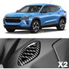 MIHUMOE Interni auto in fibra di carbonio Console centrale Copertura presa d'aria Surround Trim Farme per Chevrolet Trax 2024 2025