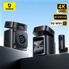 Baseus 4K Dash Cam VD1 Pro Telecamera per auto UHD anteriore e posteriore per SONY Sensor Supercapatior Night Vision WiFi6 DVR Videoregistratore