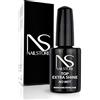 Nail Store NAILSTORE - Sigillante Unghie Lucido Senza Dispersione - Top Coat Professionale per Gel e Smalto Semipermanente, Finitura Brillante e Duratura 15ml