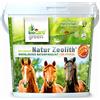 Biocaregreen cavallo di zeolite naturale | 1 kg, macinazione garantita a 50 μm | Integratore alimentare per cavalli