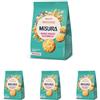 Misura Dolcesenza a Basso Indice Glicemico Frollini con Nocciole | Biscotti con Nocciole | Confezione da 800 grammi