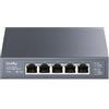 CUDY HS105. Switch a 5 porte 2,5Gbps in metallo