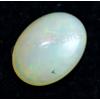 1.75 CT Naturale Etiope Opale di Fuoco Color Latte Bianco Gioco Cabo Certificato