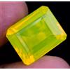 Naturale Neon Giallo Opale 20.7 KT Smeraldo Certificato Non Trattato Raro Loose