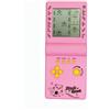 CZT nuova console di gioco in mattoni a grande schermo puzzle classico integrato 26 velocità/difficoltà di gioco regolabile alimentato da 2 batterie AA (non incluse) miglior regalo (Rosa)
