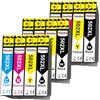 HenceBuy 502XL Cartucce d'inchiostro Compatibili con Epson 502 XL Multipack per Expression Home XP-5100 XP-5105 XP-5150 XP-5155 Workforce WF-2860 WF-2865 WF-2880 WF-2885 (Confezione da 12)