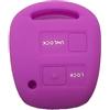 ELLENNE Guscio Chiave VIOLA Cover per Toyota AYGO Yaris RAV4 Silicone TOY45