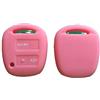 ELLENNE Guscio Chiave ROSA Cover per Toyota AYGO Yaris RAV4 Silicone TOY45
