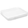 QEEYON Borsa da toilette trasparente da viaggio custodia rigida con cerniera, Trasparente, 35*30*5cm, moderno
